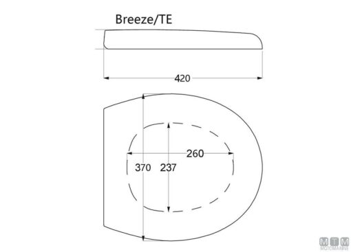 reserve Scharnieren voor Tecma Elegance T-PF.P84 - Afbeelding 6