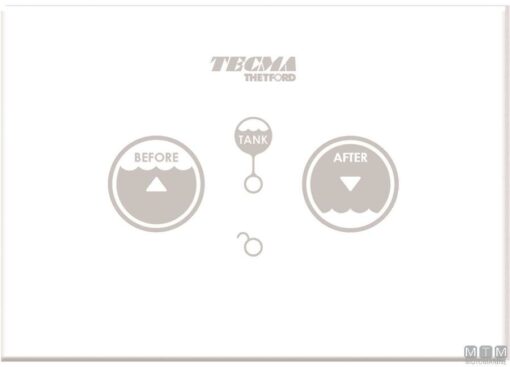 Tecma Bediening Paneel 1 Knop All-In-One T-PF.P11/B - Afbeelding 3