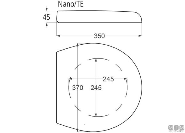 reserve Zitting voor Tecma Compass T-781TBFR - Afbeelding 2