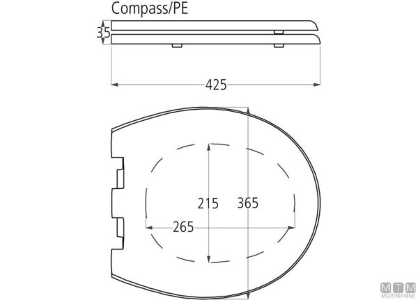 reserve Zitting voor Tecma Compass T-781TBFR - Afbeelding 3