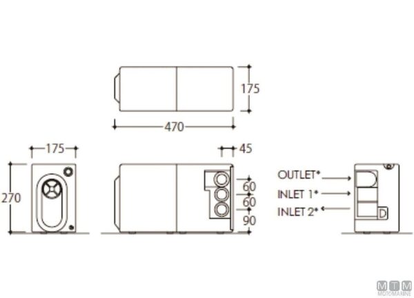 Niveausensor Sanisplit T-PF.P36 - Afbeelding 2