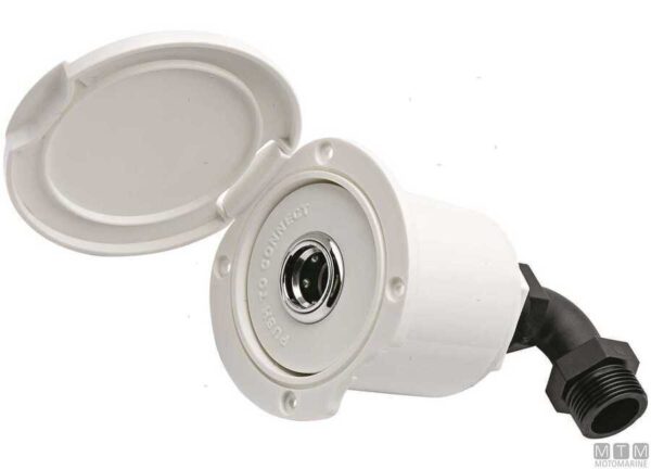 Verchroomde uitlaat koppeling Can-SB 98mm - Afbeelding 5