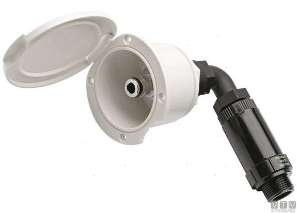 Verchroomde uitlaat koppeling Can-SB 98mm - Afbeelding 6