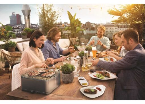 RVS Barbecue en Grill Feuerdesign Teide 340 x 340 x h210 mm - Afbeelding 5