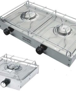 RVS Kookplaat Techimpex Capri 1 Pits 240 x 300 x h130 mm