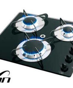 Keramische Kookplaat CAN-SB chrystal 3 Branders 420 x 370 mm