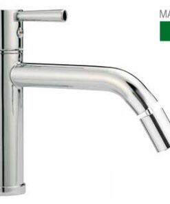 Roestvrijstalen kraan voor koud en warm water H136mm