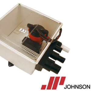 Drainagesysteem met Johnson Pomp 1000 GPH 12V