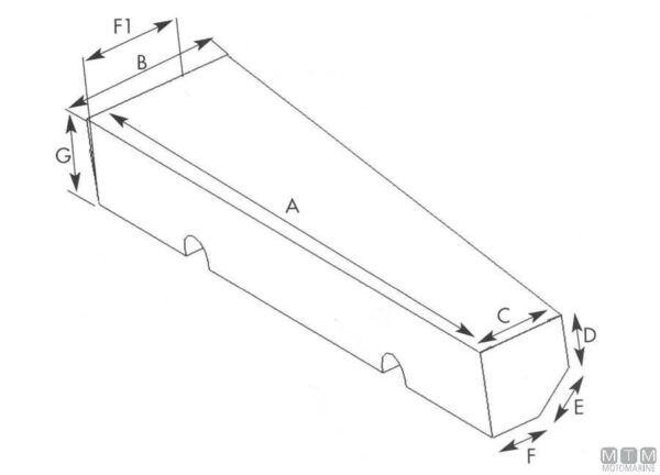 Watertank CAN-SB 280lt (LINKS) - Afbeelding 2