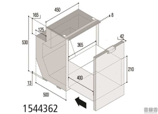 Vitrifrigo C62DWi Koel-Vriescombinatie - Afbeelding 2