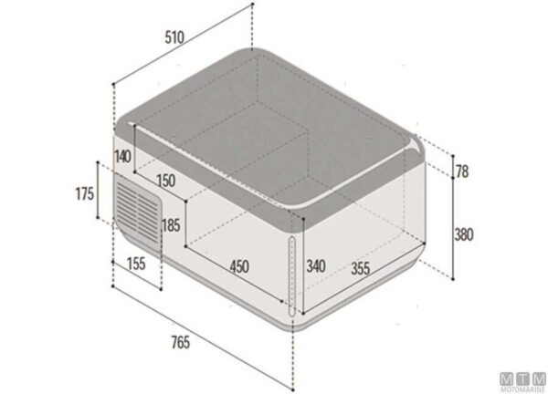 Vitrifrigo C65D 12-24v - Afbeelding 3