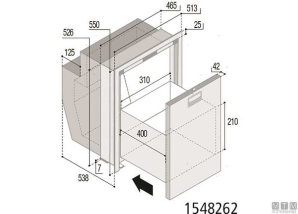 Vitrifrigo DW62i - Afbeelding 3