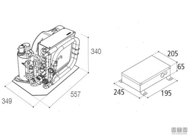 Airconditioningsysteem Vitrifrigo MACS 16000 - Afbeelding 2