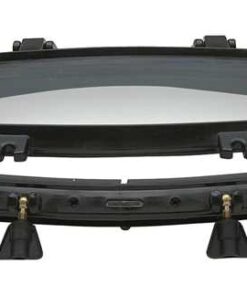 Zwarte Porthole Rechthoekig D400x200mm