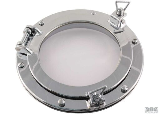 Portlight Ronde 264mm H50 Chromed Brass - Afbeelding 3