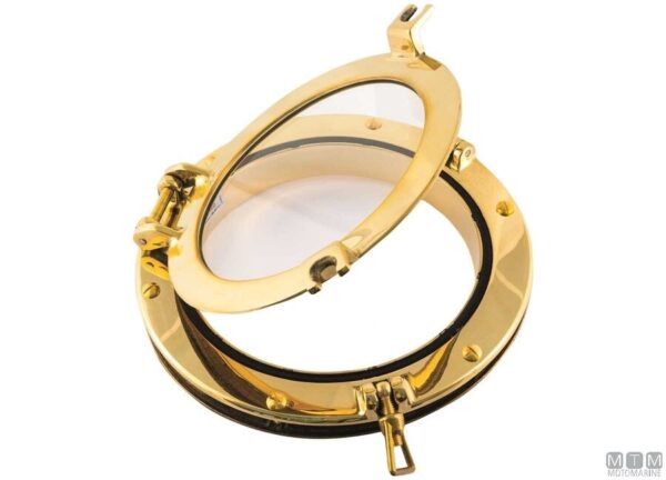Portlight Ronde 470mm H50 Polished Brass