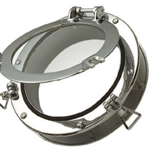 Portlight rond 470mm H25 verchroomd messing