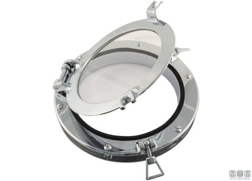 Portlight Ronde 264mm H50 Chromed Brass