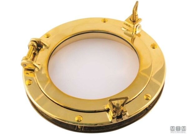 Portlight Ronde 470mm H50 Polished Brass - Afbeelding 3