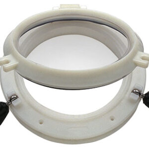 Portlights Ronde D320mm Uitsparing 260mm Nylon Wit