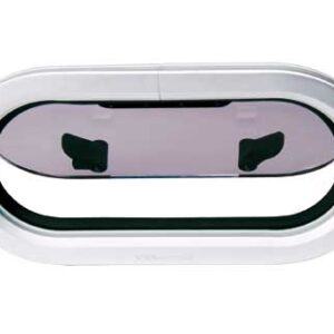 Portlight G-Type Ovaal 397x197mm Uitsnede 375x175mm Aluminium