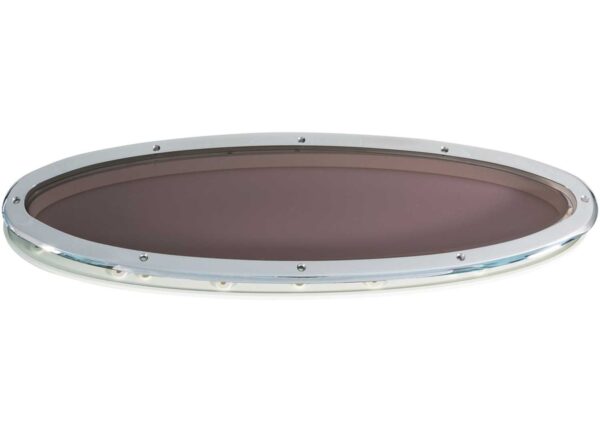 RVS Ovale Porthole 127x400mm