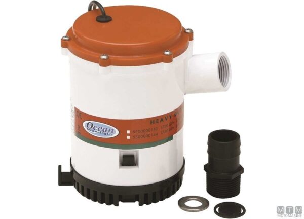 Elektrische Bilgepomp Ocean 24v 140lt per minuut