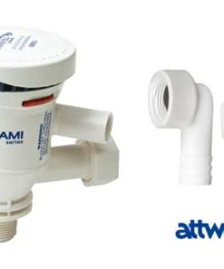 Dubbele beluchtingspomp Attwood Tsunami T800 12v