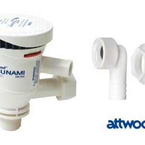 Dubbele beluchtingspomp Attwood Tsunami T800 12v