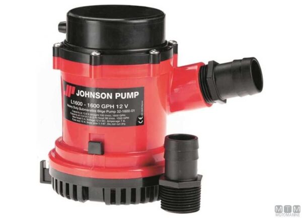 Bilgepomp Johnson 2200 GPH 12V - Afbeelding 2