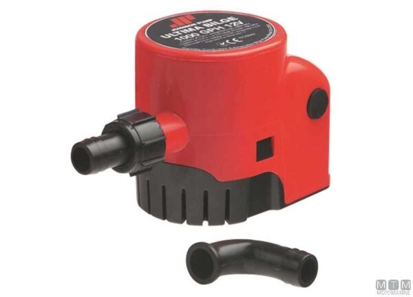Automatische bilgepomp Jhonson Ultima 1000 GPH 12V - Afbeelding 2