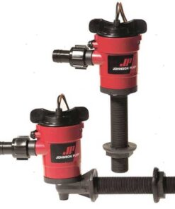 Aerator pomp Johnson 500 GPH 12V met bocht