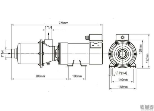 Bilgepomp CMG SBX6-220V - Afbeelding 2