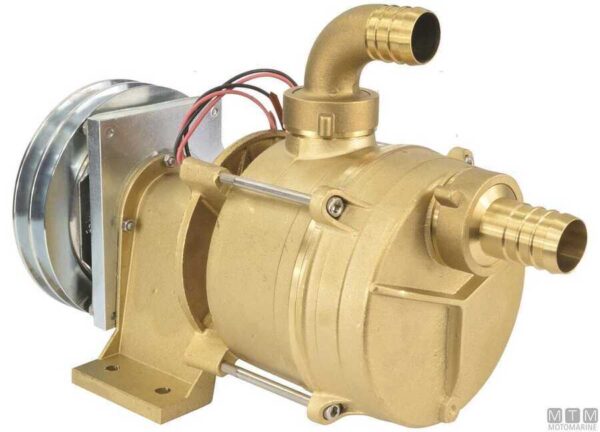 Elektromagnetische koppeling pomp IFE 12v 166lt minuut - Afbeelding 2