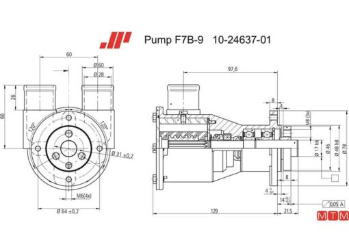 Waterpomp Johnson F7B-9 - Afbeelding 2
