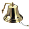 Gepolijste messing bel 210 mm (Maritiem goedgekeurd)