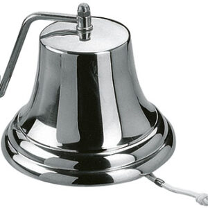 Verchroomde Messing Bel 300 mm (Maritiem Goedgekeurd)