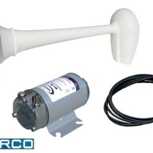 Goedkeurde hoorn Marco voor boten tot 20mt 460x200mm 12v