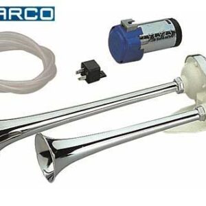 Dubbele Hoorn Marco met Luchtcompressor 390mm 24V