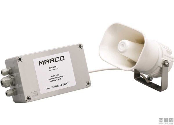 Elektrisch signaleringssysteem Marco EHM Zonder microfoon 12v - Afbeelding 2