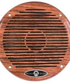 Riviera 120wt Nautische Luidspreker Set Houten kleur