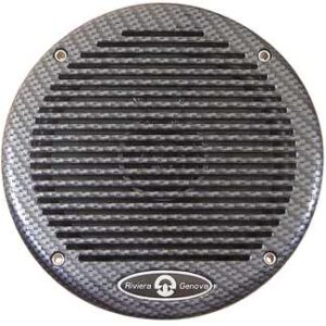 Riviera Waterdichte Luidsprekers Grijs-Carbon 80w 55-16000 hz