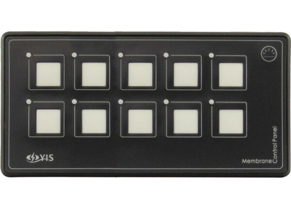 Digitaal paneel met 6 aanraakschakelaars 91 x H75mm - Afbeelding 2