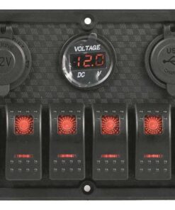 Paneel REDTECH met batterij-indicator 183 x 120mm