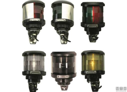 DHR Navigatie Licht Zwart-Wit 225º H154mm