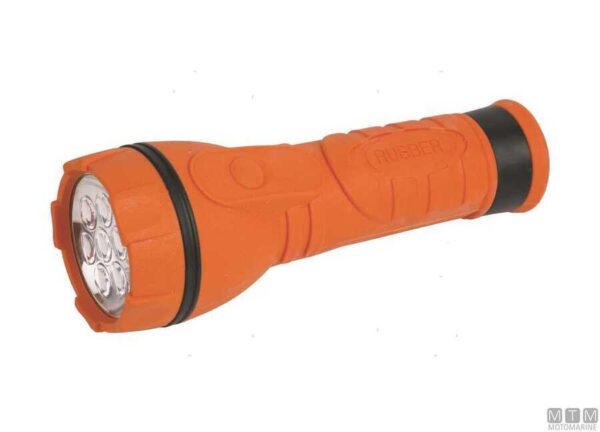 Rubber led zaklamp 7 Leds CFG Marine 202 mm - Afbeelding 2