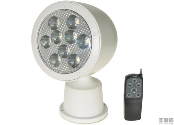 LED zaklamp 9 x 3wt 12-24v met afstandsbediening