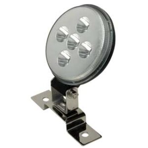 LED spotlamp met draaibare voet 12 / 24v H165mm