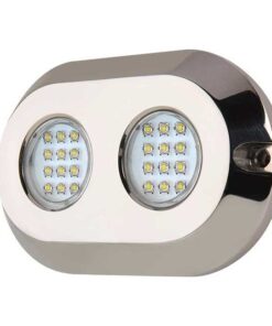 Onderwater LED Lamp Wit WK 128 x 80 x H17mm 24 x 5W