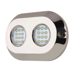 Onderwater LED Lamp Wit WK 128 x 80 x H17mm 24 x 5W